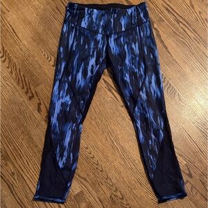 Lululemon Capri Crops with Mesh